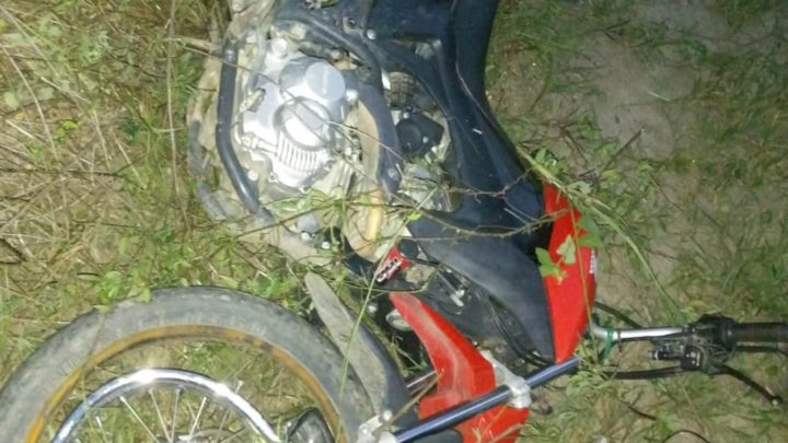 Grave acidente de moto com vítimas fatais na PE-120