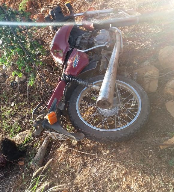 Jovem morre em acidente de moto na PE-160 no distrito de Pão de Açúcar