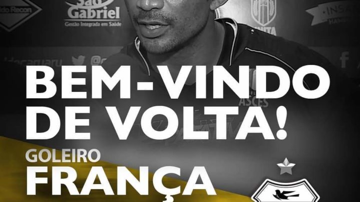 Goleiro retorna ao Central para disputar a Série D 2019
