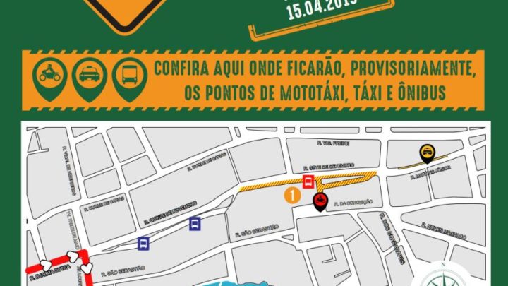 Trânsito passa por alterações no centro de Caruaru a partir de segunda-feira (15)