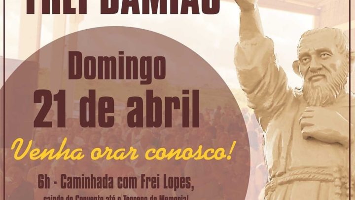 Camihada de Frei Damião em Caruaru neste domingo (21)