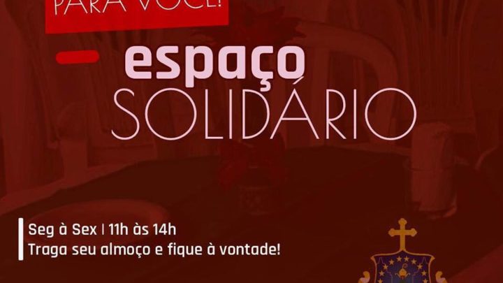 Catedral disponibiliza Espaço Solidário para quem almoça no centro de Caruaru