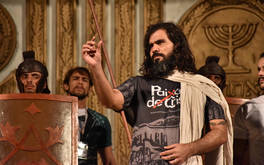 Elenco começa ensaios para a Paixão de Cristo de Nova Jerusalém