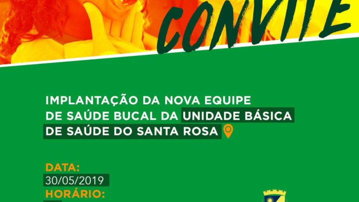 Unidade de saúde do bairro Santa Rosa passa a oferecer atendimento de saúde bucal