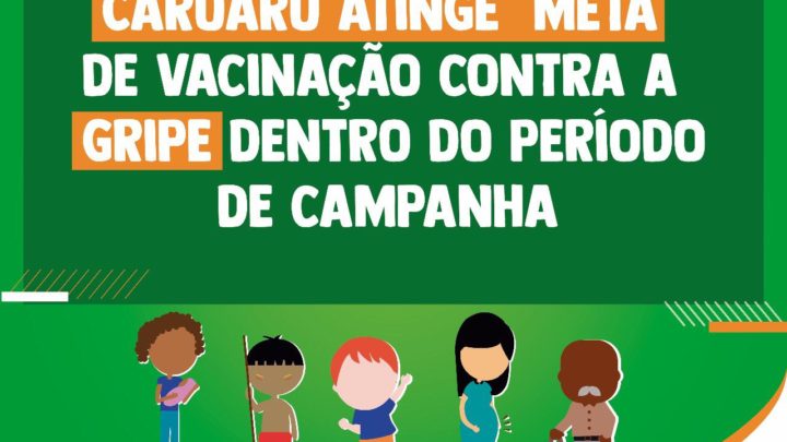 Vacina contra gripe: Caruaru atinge meta dos grupos prioritários