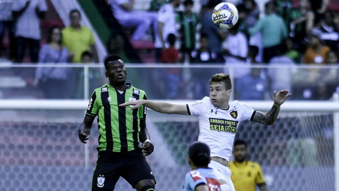 Sport vence o América/MG de virada e encosta no G4