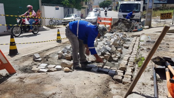 Compesa faz mutirão para executar serviços de pavimentação em Caruaru; Confira os bairros