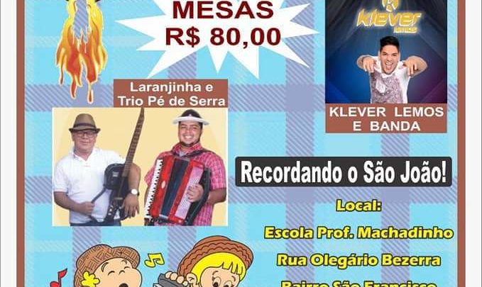 Forró dos Casais no Colégio Machadinho neste sábado (13)