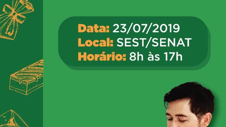 Aula-show gratuita de confeitaria em Caruaru terça (23)