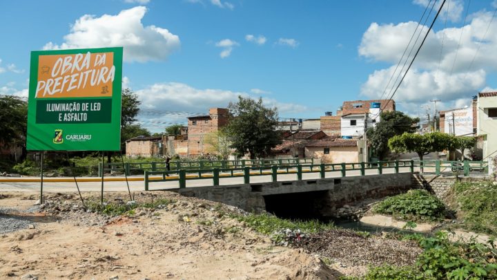 Requalificação do pontilhão no bairro Severino Afonso é concluída