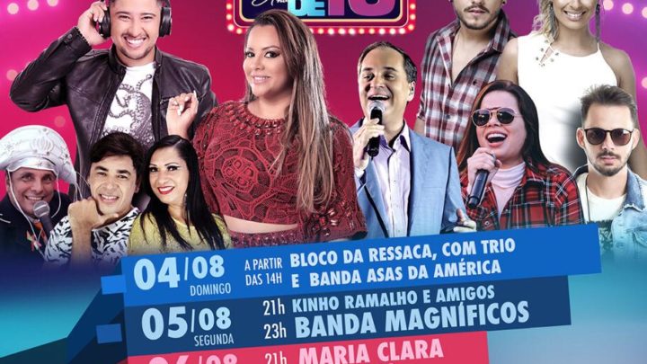 Confira as atrações da Festa do Padroeiro de São Caitano