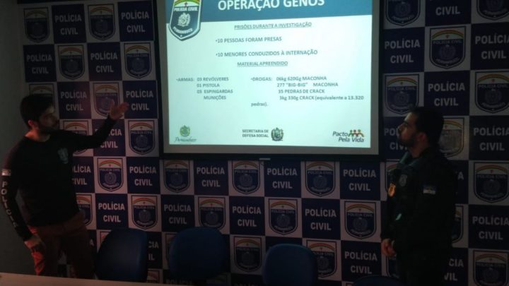 Operação da Polícia Civil desarticula quadrilha na cidade de Cupira
