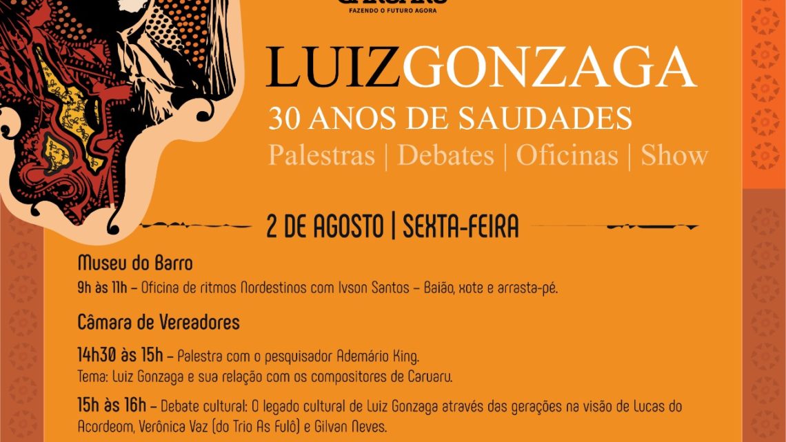 Confira a programação do II Tributo ao Rei do Baião Luiz Gonzaga nesta sexta (2) Confira a programação do II Tributo ao Rei do Baião Luiz Gonzaga nesta sexta (2)