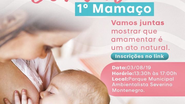 Semana Mundial do Aleitamento Materno com 1° Mamaço em Caruaru neste sábado (3)