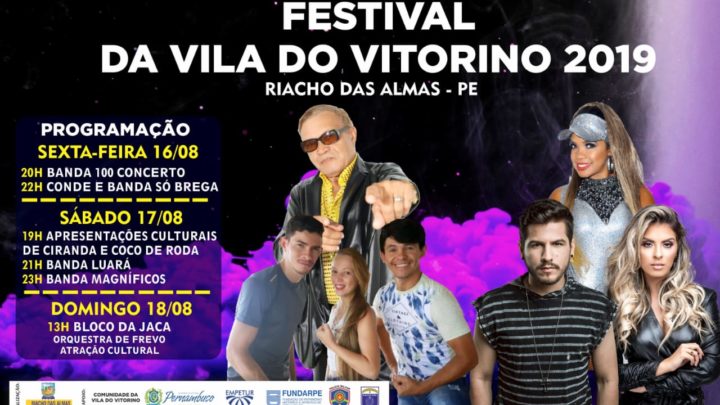 Festival da Vila do Vitorino tem nova data