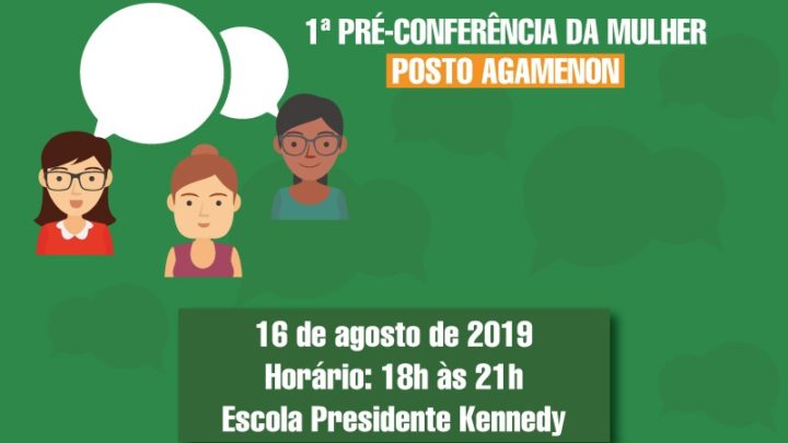 1ª Pré-Conferência da Mulher em Caruaru nesta sexta (16)