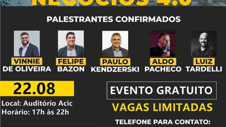 Negócios 4.0 apresenta inovações para o mercado da moda com palestras gratuitas em Caruaru