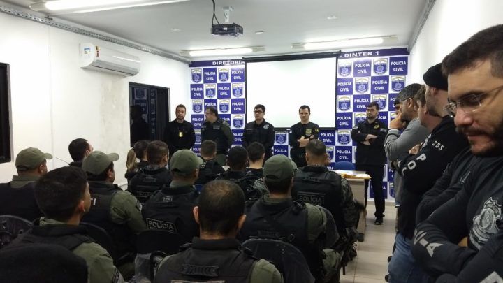 Operação da polícia para desarticular associação criminosa de tráfico de drogas e homicídios em Caruaru