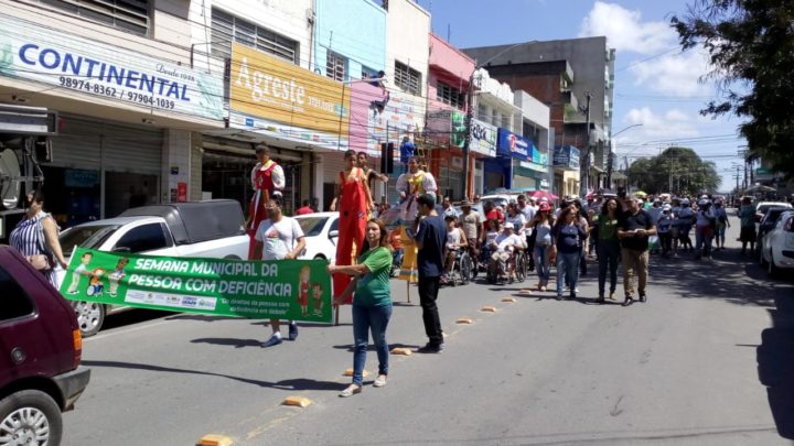 Caminhada da Inclusão realizada em Caruaru
