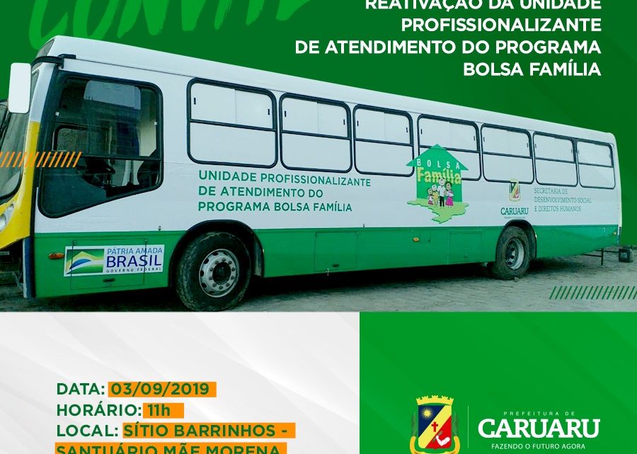 Prefeitura de Caruaru requalifica ônibus de qualificação profissional e faz entrega nesta terça (03) Prefeitura de Caruaru requalifica ônibus de qualificação profissional e faz entrega nesta terça (03)