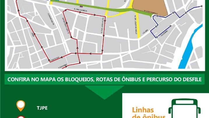 Confira o trajeto do Desfile Cívico de 7 de Setembro em Caruaru