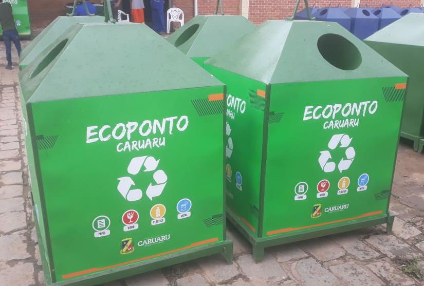 Prefeitura de Caruaru vai iniciar a instalação de EcoPontos na cidade