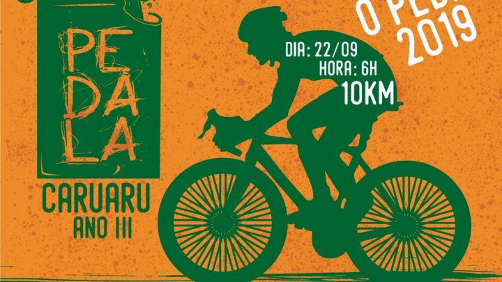 Terceira edição do Pedala Caruaru acontece dia 22 de Setembro