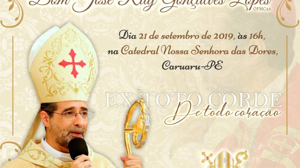 Bispo da Diocese de Caruaru será empossado em cerimônia neste sábado (21) Bispo da Diocese de Caruaru será empossado em cerimônia neste sábado (21)