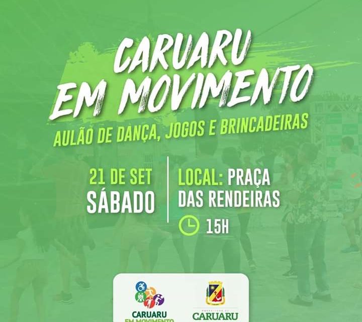 Caruaru em Movimento acontecerá no bairro Rendeiras neste sábado (21) Caruaru em Movimento acontecerá no bairro Rendeiras neste sábado (21)
