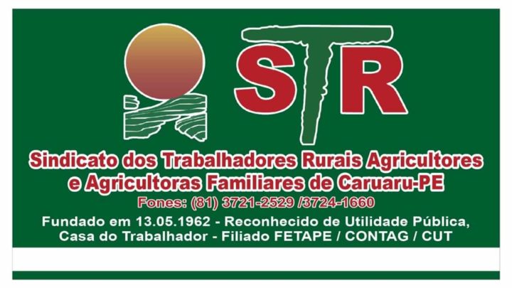 Eleição para nova diretoria do Sindicato dos Trabalhadores Rurais de Caruaru neste domingo (27)