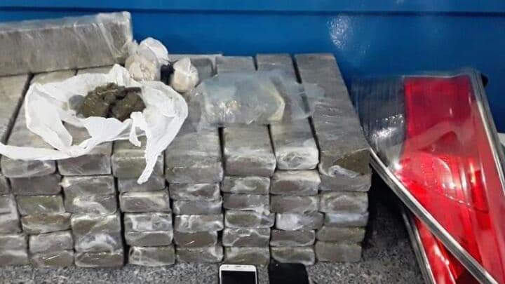 PM apreende cerca de 50 quilos de maconha em Gravatá