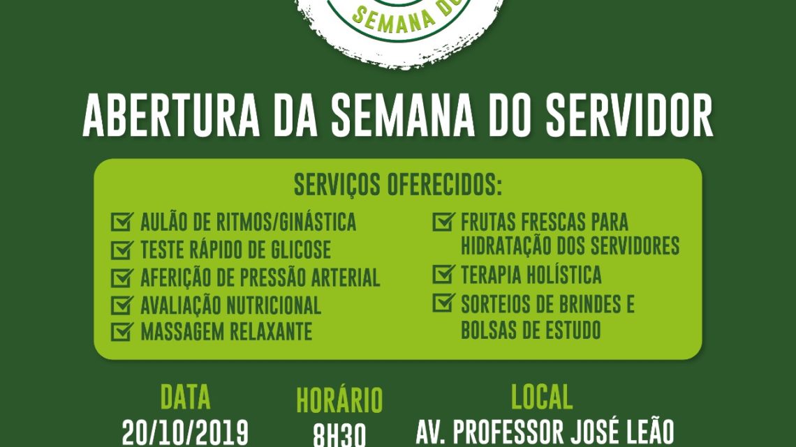 Semana do Servidor Público Municipal será realizada em Caruaru
