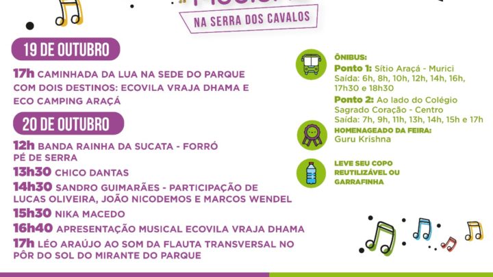 Feirinha Musical chega à 18ª edição em Serra dos Cavalos em Caruaru