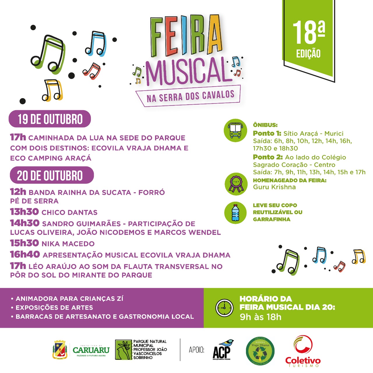 Feirinha Musical chega à 18ª edição em Serra dos Cavalos, Caruaru