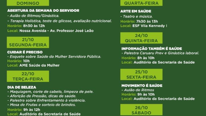 Inscrições para a 1° Copa do Servidor Municipal encerram nesta segunda (21)