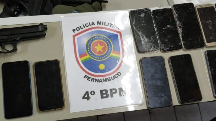PM prende acusado de assalto em loja e recupera celulares em Bezerros