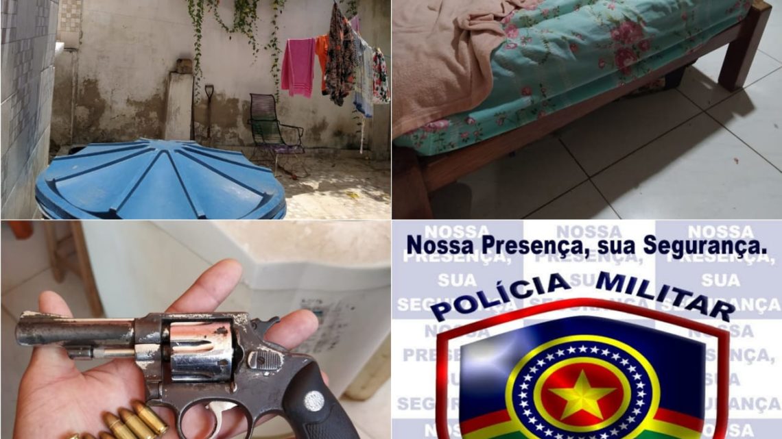 PM apreende menor portando arma de fogo, logo após tentar assaltar transeunte PM apreende menor portando arma de fogo, logo após tentar assaltar transeunte