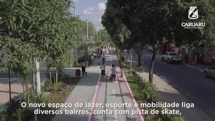 Todo mundo já tá aproveitando a Via Parque!