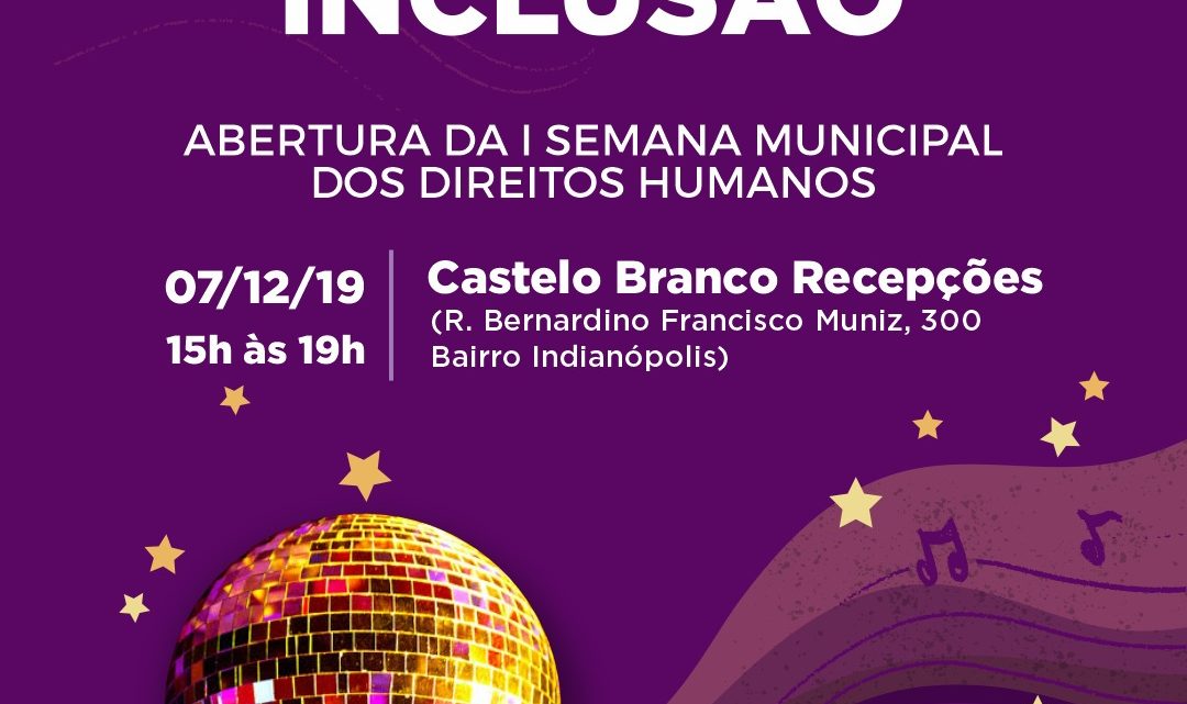 I Baile da Inclusão em Caruaru no próximo sábado (7)