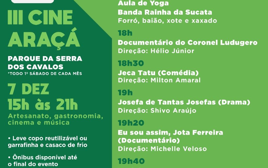 3° Araçá em Serra dos Cavalos no próximo sábado (7)