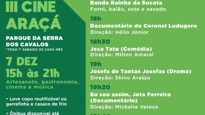 3° Araçá em Serra dos Cavalos no próximo sábado (7)