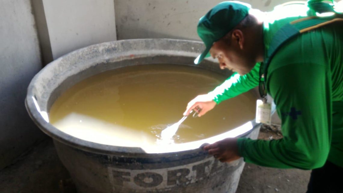 Bairro da Cidade Jardim recebe mutirão de combate ao Aedes aegypti Bairro da Cidade Jardim recebe mutirão de combate ao Aedes aegypti