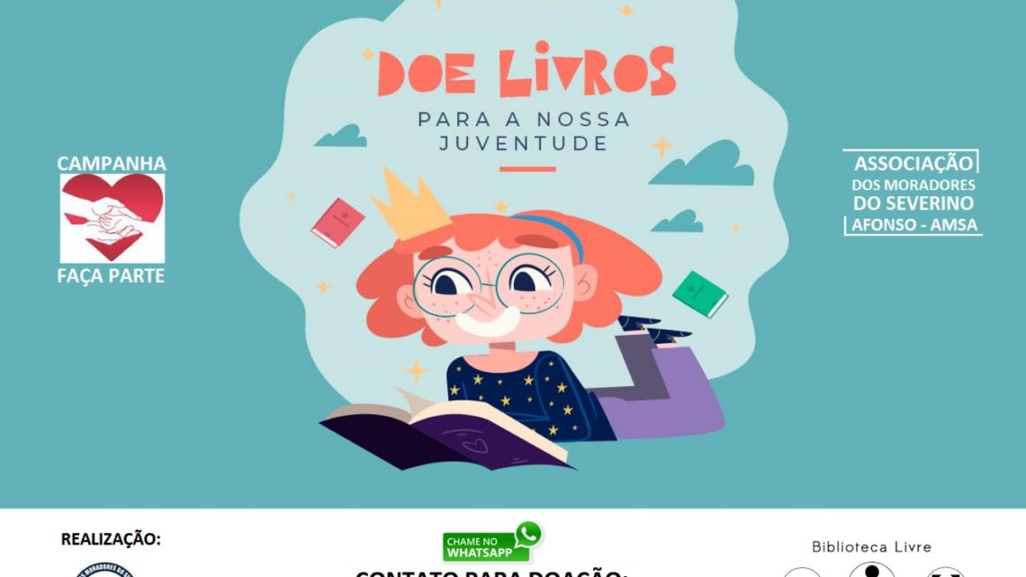 Campanha de Doação de livros  é realizada pela AMSA em Caruaru