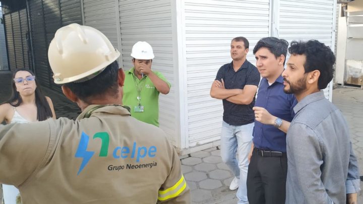 Rede elétrica do Parque 18 de Maio em Caruaru é vistoriada