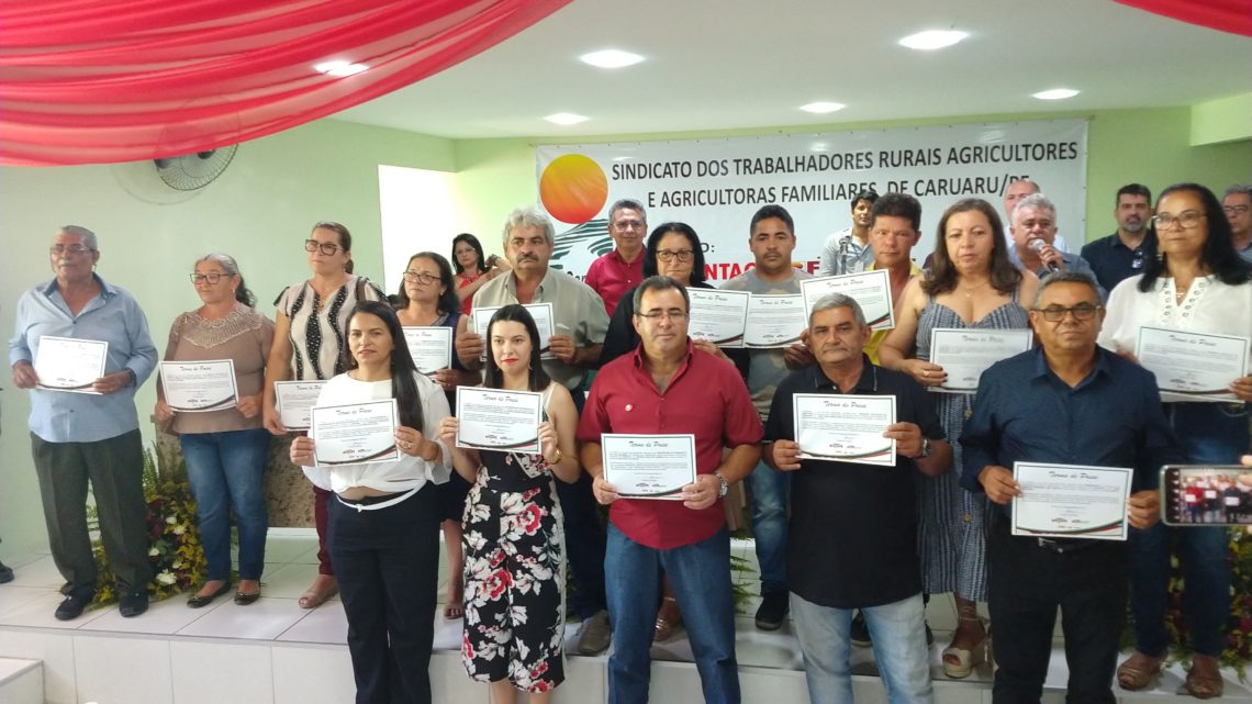 Nova diretoria do Sindicato dos Trabalhadores Rurais de Caruaru toma posse; Confira Nova diretoria do Sindicato dos Trabalhadores Rurais de Caruaru toma posse; Confira