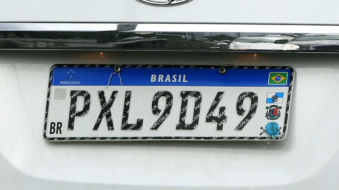 Placa Mercosul será obrigatória a partir de 31 de janeiro