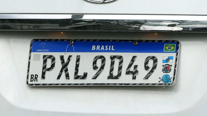 Placa Mercosul será obrigatória a partir de 31 de janeiro
