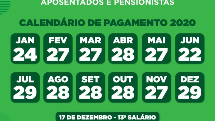 Prefeitura de Caruaru divulga calendário de pagamento anual dos aposentados e pensionistas do CaruaruPrev