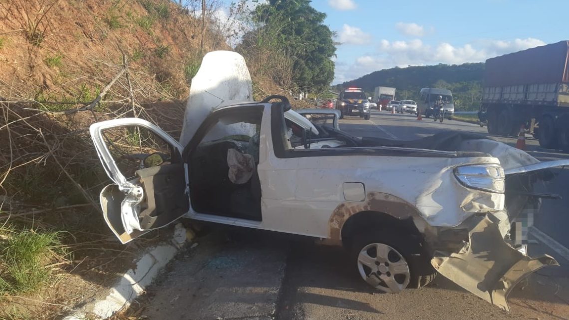 Capotamento com vítima fatal na BR-408 em São Lourenço da Mata