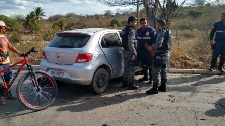 Acidente com vítima fatal e dois feridos na zona rural de Caruaru
